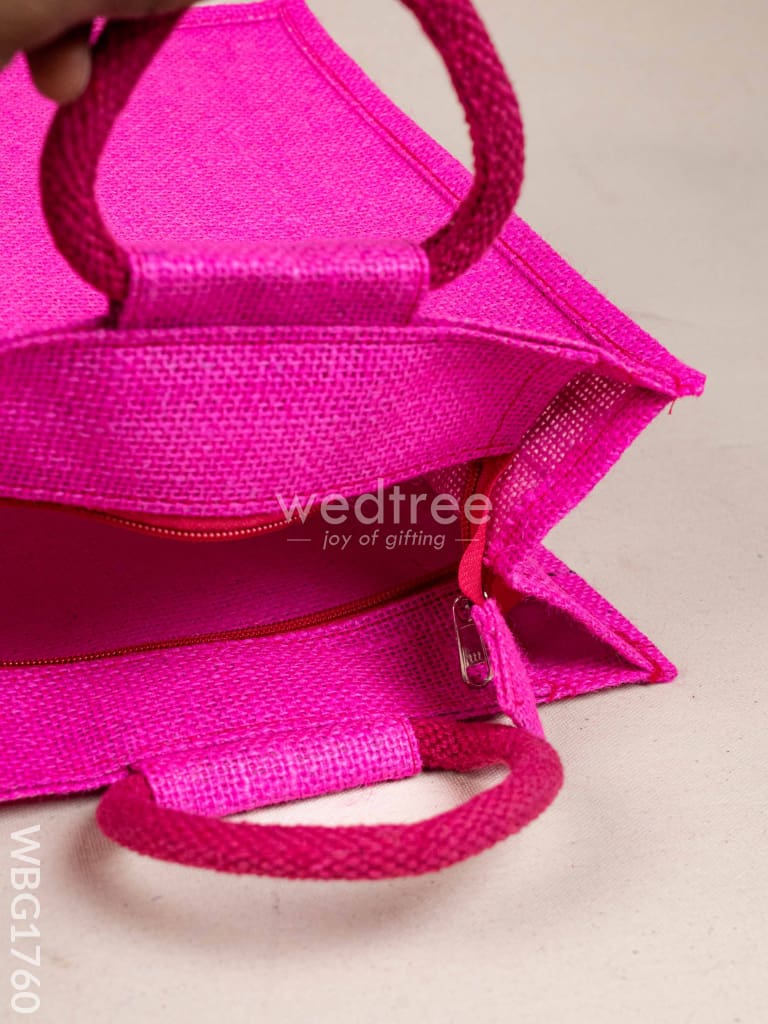 Jute Bag with Pichwai Design - WBG1760