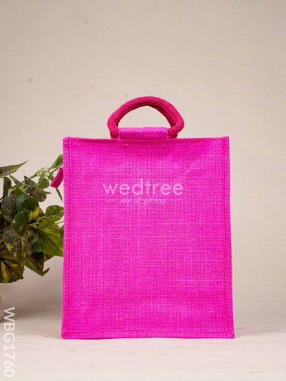 Jute Bag with Pichwai Design - WBG1760
