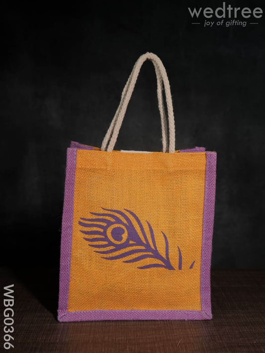 Jute Bag with Rope Handles - WBG0366