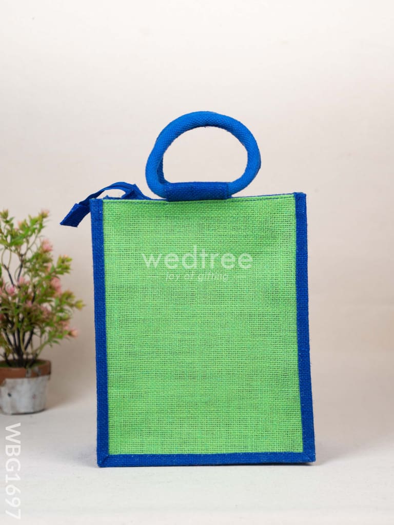 Jute Bag with Warli Print - WBG1697