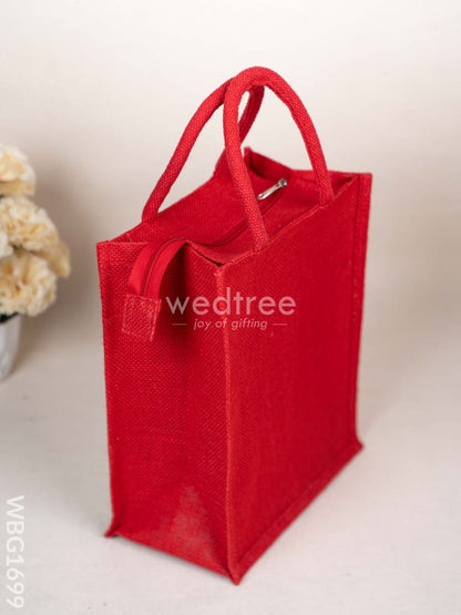 Jute Bag with Warli Print - WBG1699