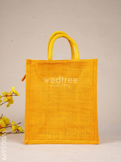 Jute Bag with Warli Print - WBG1699