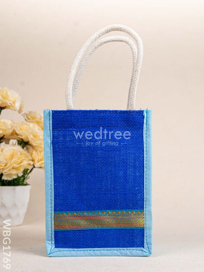 Jute Bag - Zari Border - WBG1769