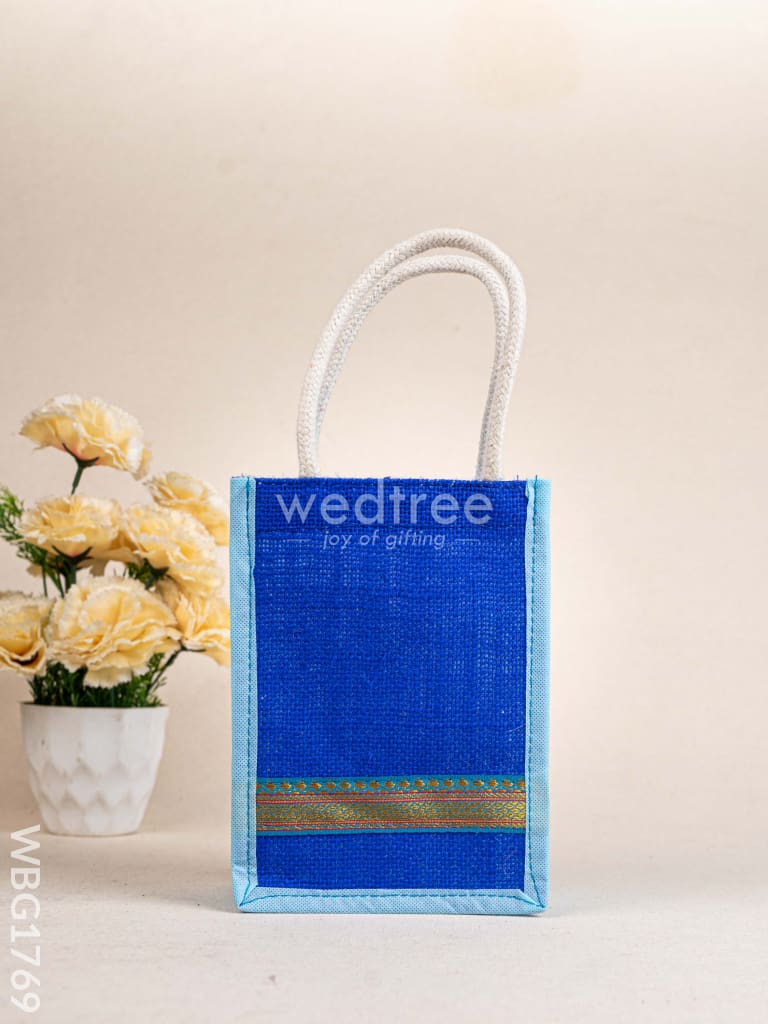 Jute Bag - Zari Border - WBG1769