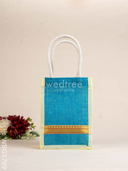 Jute Bag - Zari Border - WBG1769