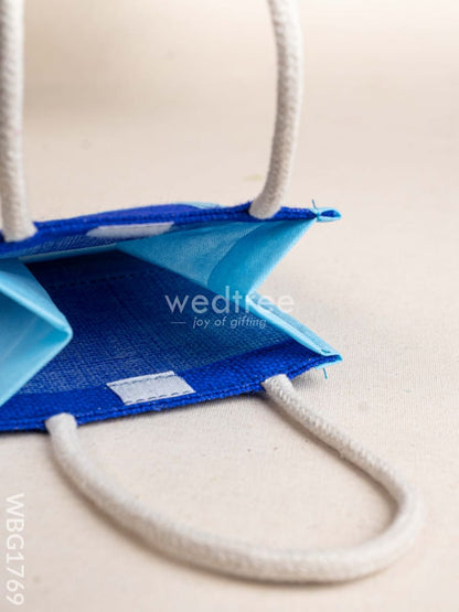 Jute Bag - Zari Border - WBG1769