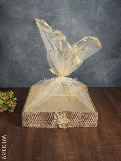 Jute Net Tissue Basket - Set of 3 - WL3169