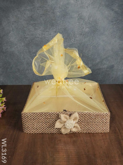 Jute Net Tissue Basket - Set of 3 - WL3169