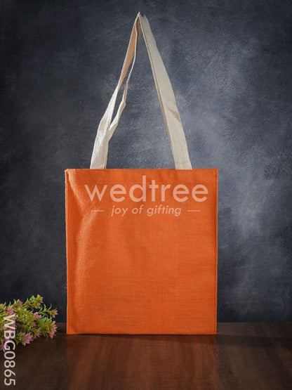 Jute Shopping Bag with Thread Handle - WBG0865