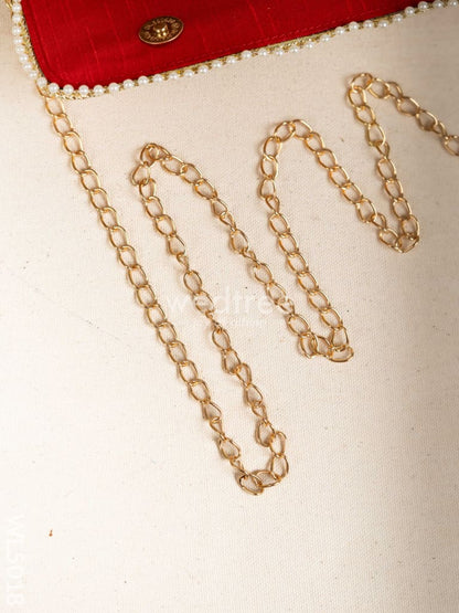 Jute Sling Bag with Embroidery - WL5018