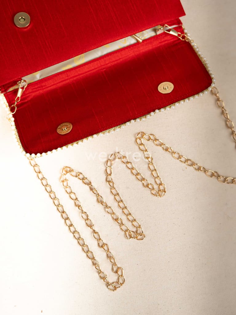 Jute Sling Bag with Embroidery - WL5018