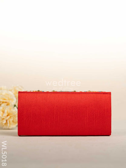 Jute Sling Bag with Embroidery - WL5018