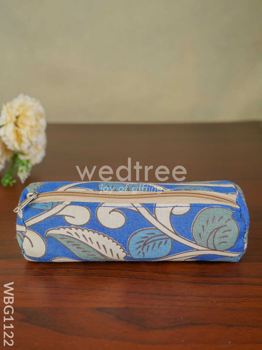 Kalamkari Fabric Pencil Pouch - WBG1122