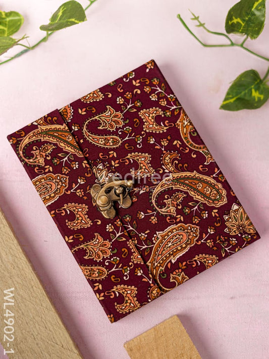 Kalamkari Handmade Diary - 6*5 inch - WL4902-1