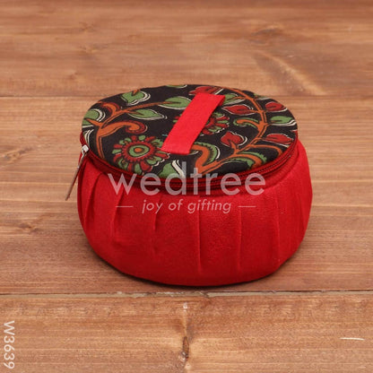 Kalamkari Jewel Box 4 inch - W3639