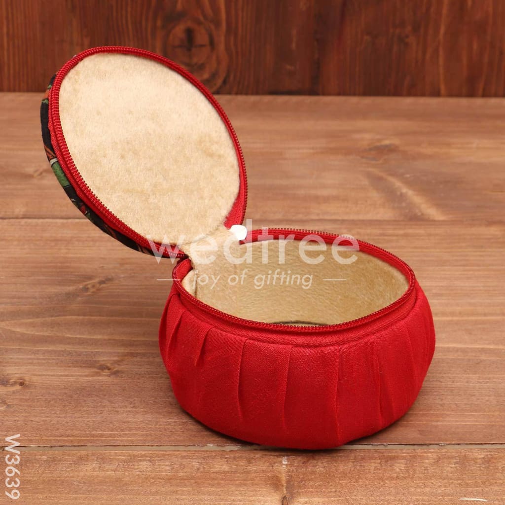 Kalamkari Jewel Box 4 inch - W3639