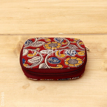 Kalamkari rectangle bangle holder - W4402