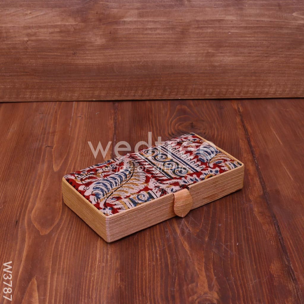 Kalamkari Rectangle Jewel Box - W3787
