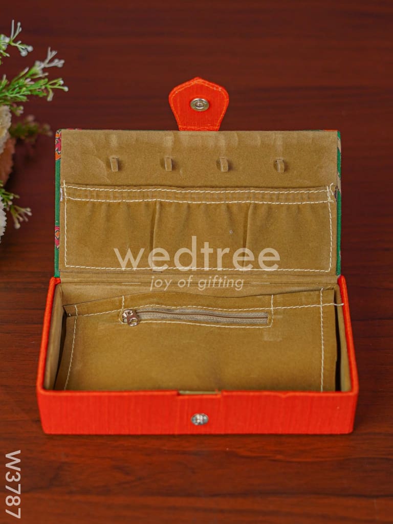 Kalamkari Rectangle Jewel Box - W3787