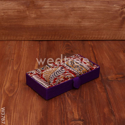 Kalamkari Rectangle Jewel Box - W3787