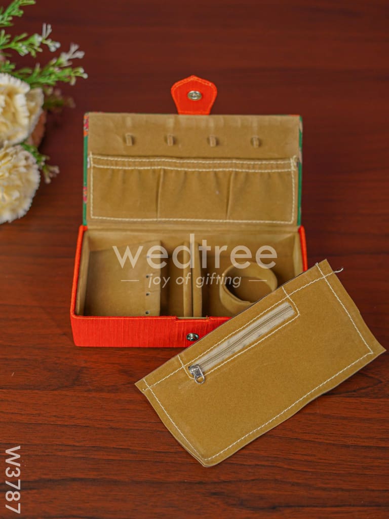 Kalamkari Rectangle Jewel Box - W3787