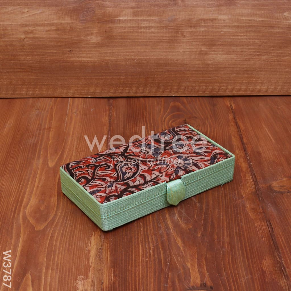 Kalamkari Rectangle Jewel Box - W3787