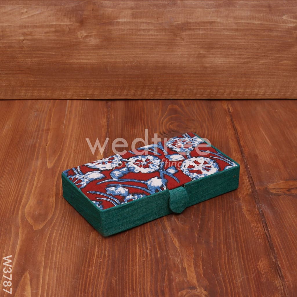 Kalamkari Rectangle Jewel Box - W3787