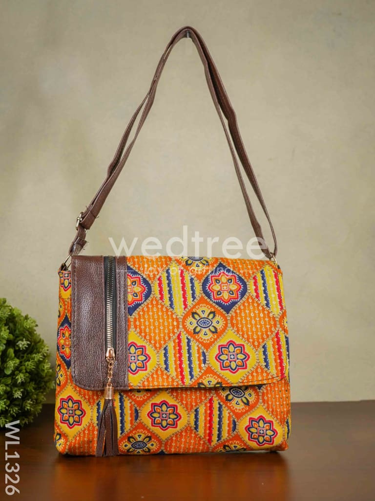 Kantha work Sling Bag - WL1326