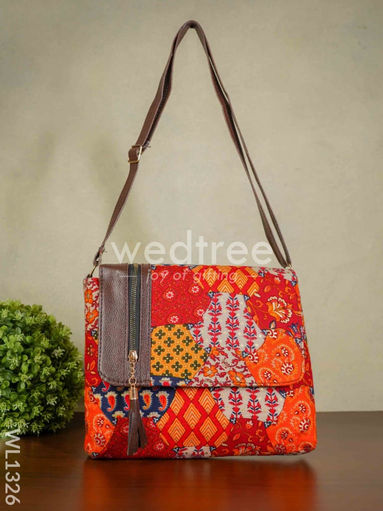 Kantha work Sling Bag - WL1326