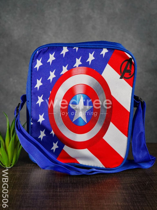 Kids Lunch Bag - Avengers Shield - WBG0506