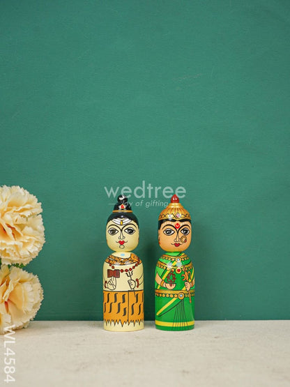 Kondapalli Toy - Shivan Parvati - WL4584