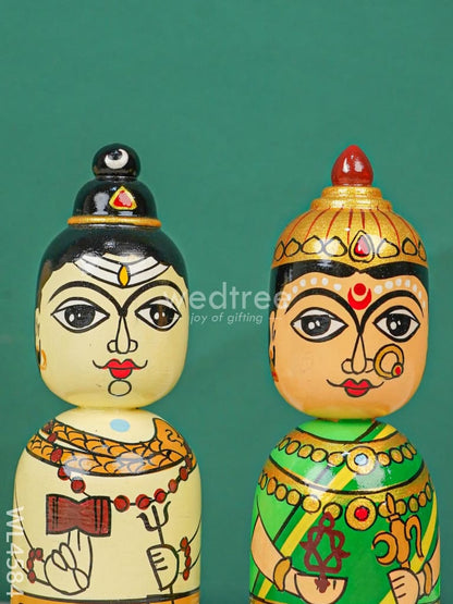 Kondapalli Toy - Shivan Parvati - WL4584