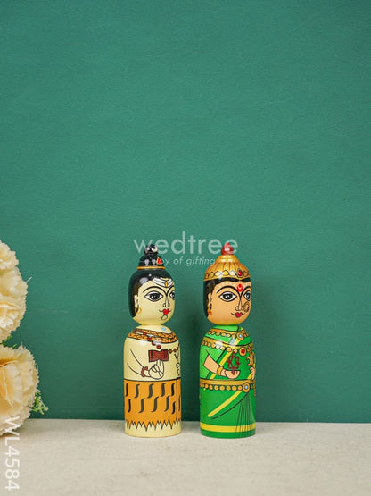 Kondapalli Toy - Shivan Parvati - WL4584