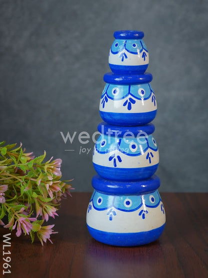 Kubera Lakshmi Pot Set (Set of 4) - WL1961
