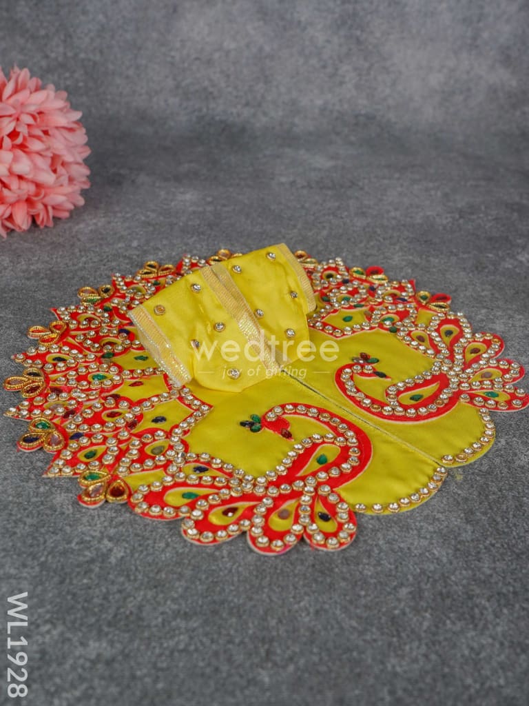 Laddu Gopal Chumki Poshak - Large - WL1928