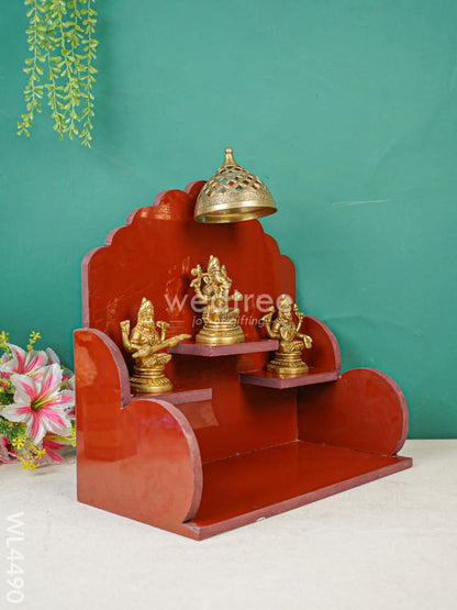 Lakshmi - Ganesha - Saraswathi Pooja Mandir - WL4490