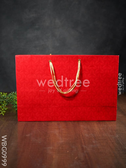 Leaf Design Printed Paper Bag - WBG0999