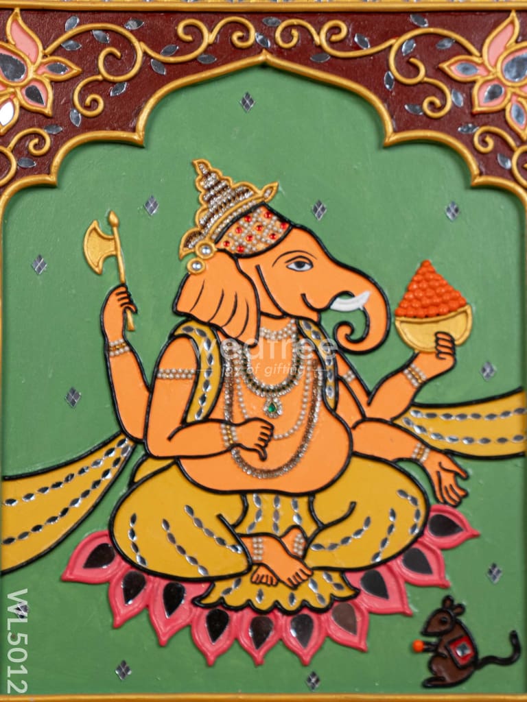 Lippan Art: Ganesha Hanging Frame - 16 x 14 inch - WL5012
