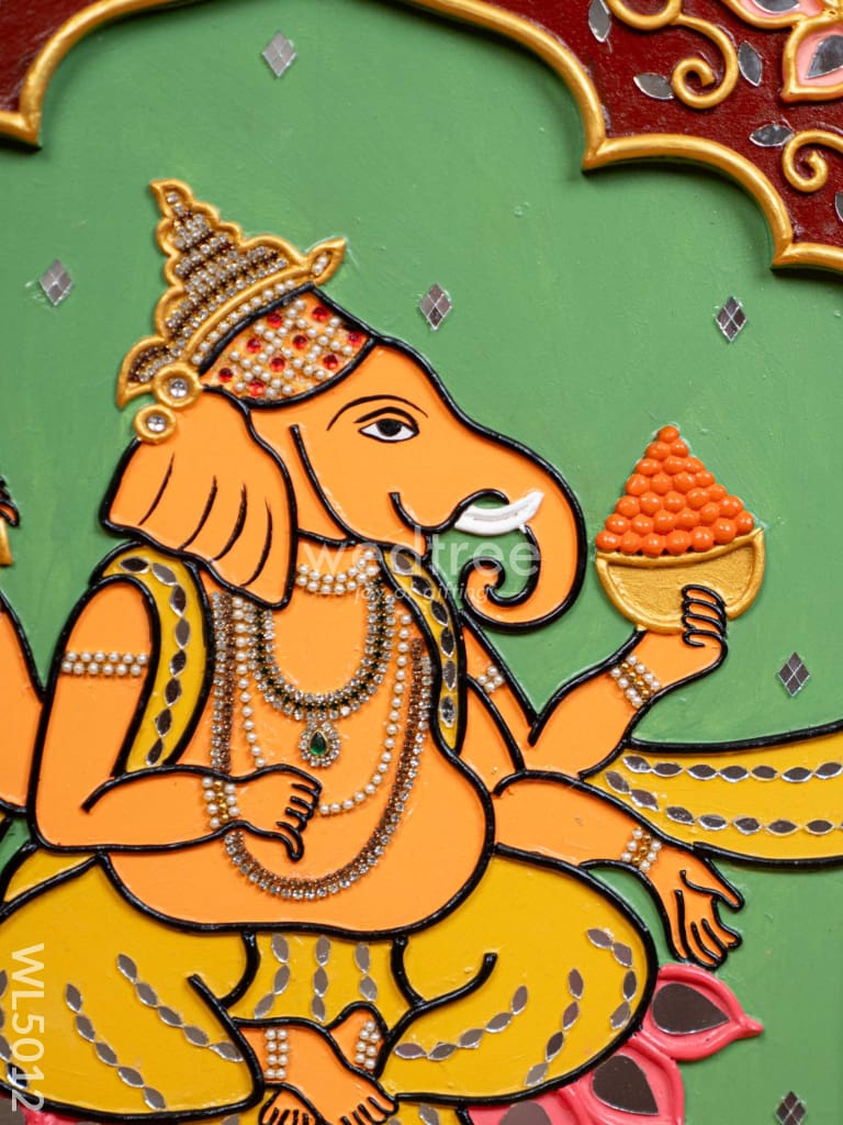 Lippan Art: Ganesha Hanging Frame - 16 x 14 inch - WL5012