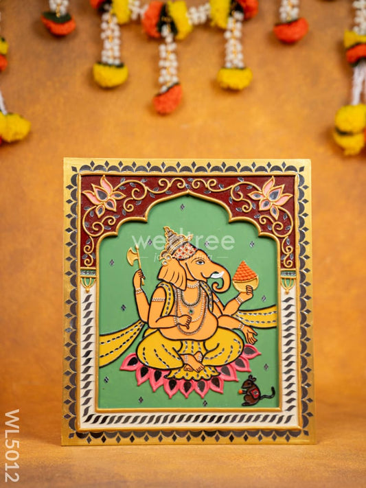 Lippan Art: Ganesha Hanging Frame - 16 x 14 inch - WL5012
