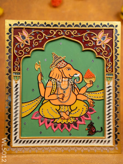 Lippan Art: Ganesha Hanging Frame - 16 x 14 inch - WL5012