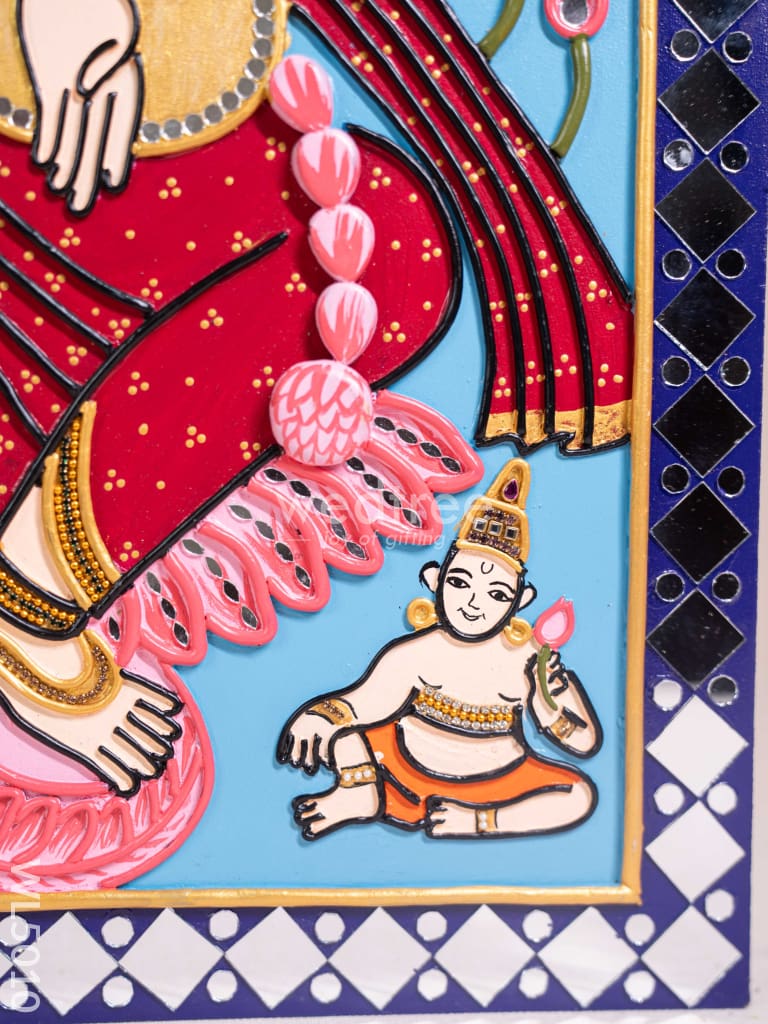 Lippan Art: Mahalakshmi Hanging Frame - 24 x 18 inch - WL5010