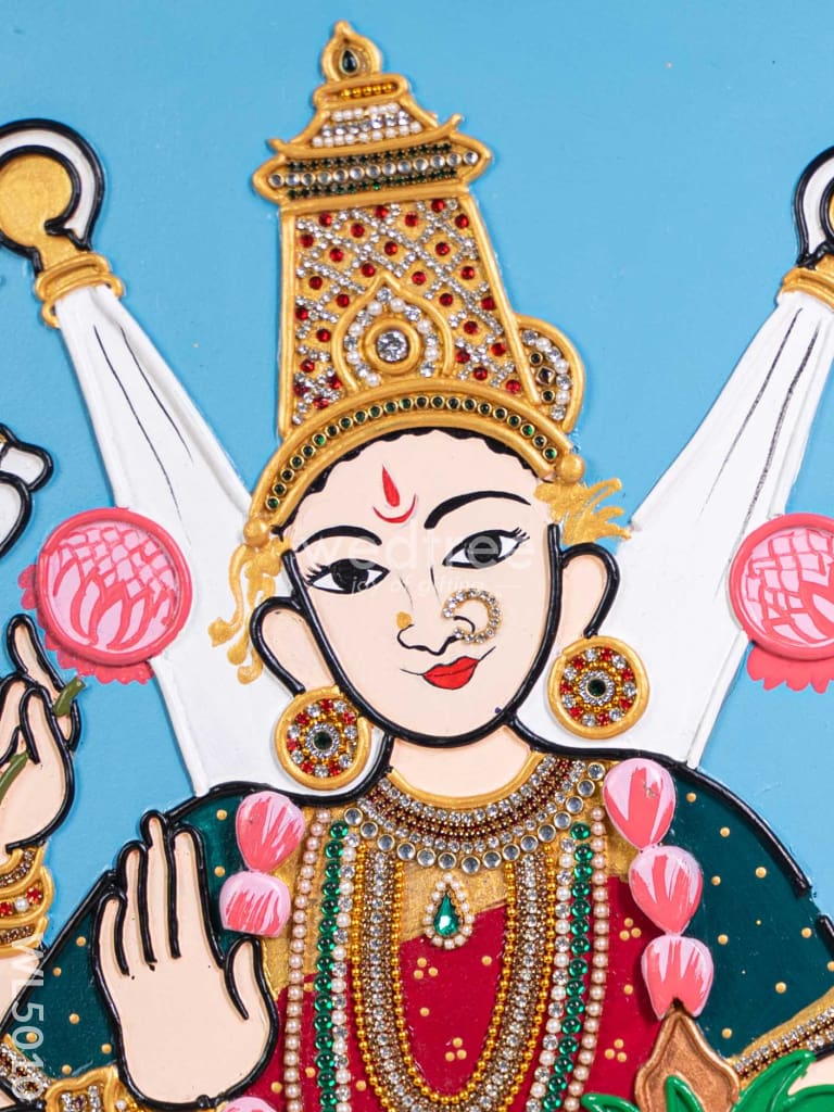Lippan Art: Mahalakshmi Hanging Frame - 24 x 18 inch - WL5010