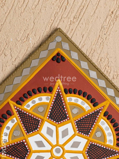Lippan Art: Mandela Frame - 12 inch - WL5068