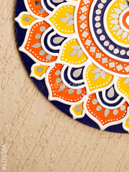 Lippan Art: Rangoli Frame - 12 inch - WL5036