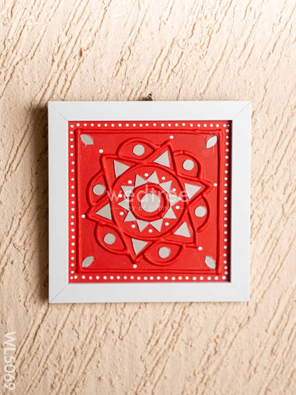 Lippan Art: Rangoli Frame - 7x7 inch - WL5069