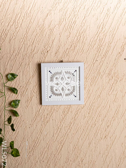 Lippan Art: Rangoli Frame - 7x7 inch - WL5072