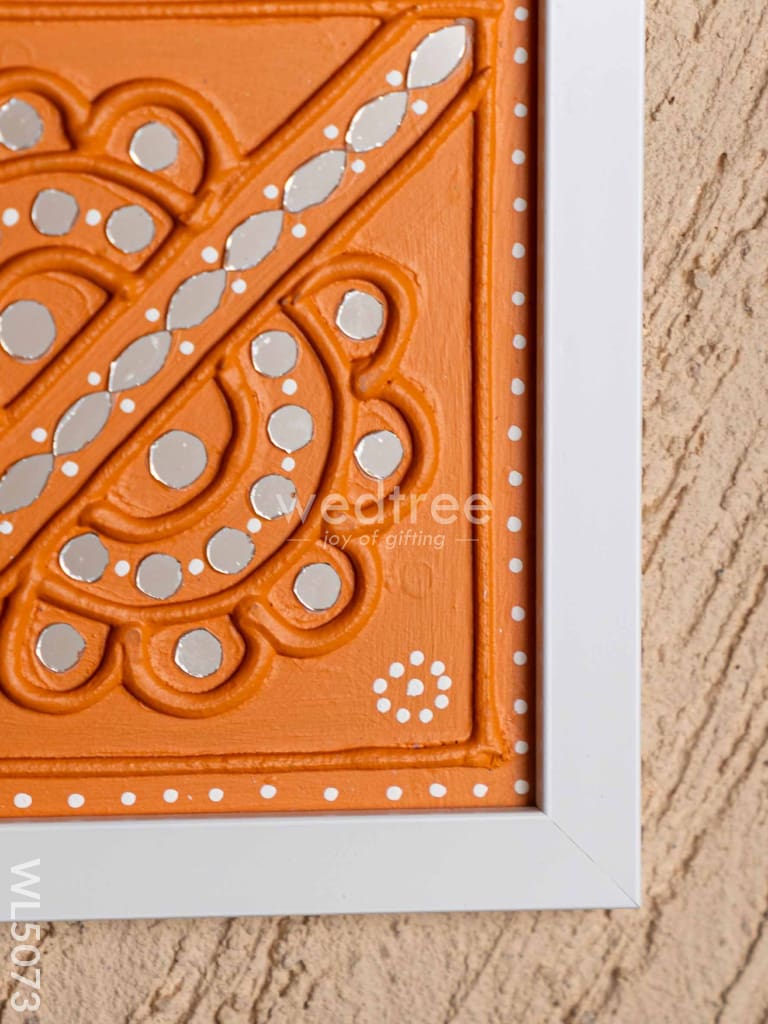 Lippan Art: Rangoli Frame - 7x7 inch - WL5073
