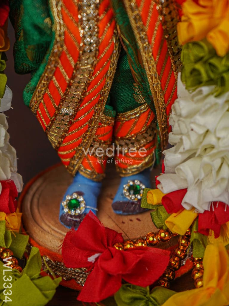 Lord Krishna Doll - 12 inch - WL3334