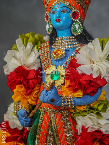 Lord Krishna Doll - 12 inch - WL3334